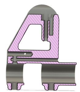 Sectional View Prototyping services, CAD design services, machining services, 3d printing services